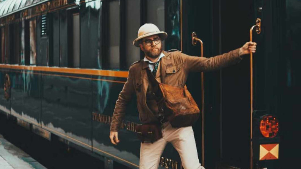 Arthur Morgan à bord de l'Orient Express
