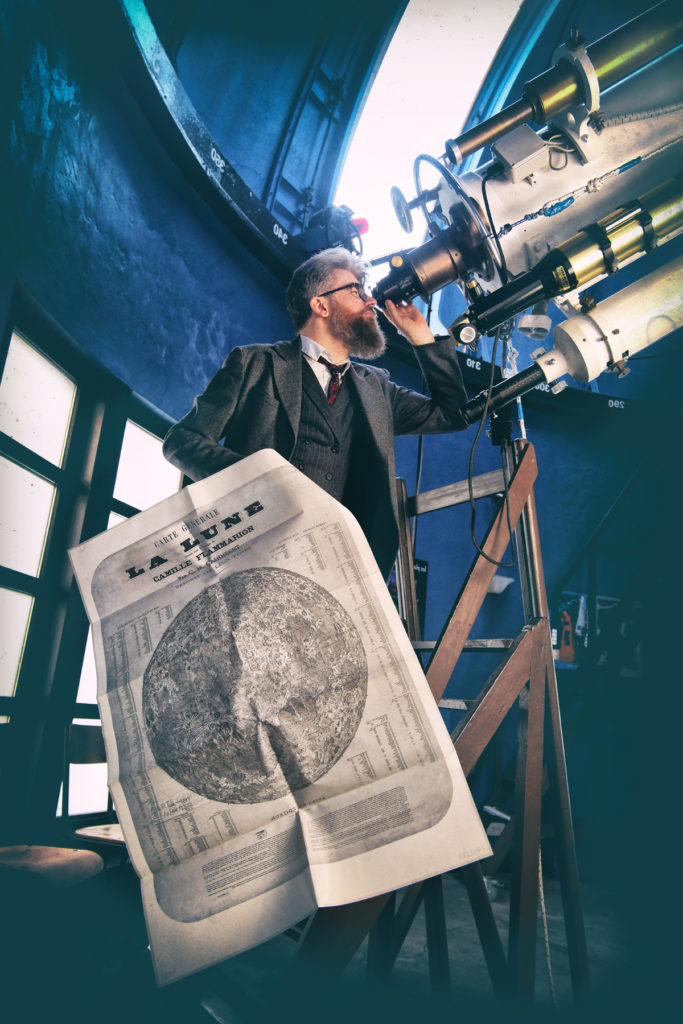Arthur Morgan dans un observatoire autour des imaginaires scientifiques et spatiaux du XIXe siècle